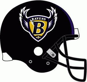 Baltimore Ravens 1996-1998 Helmet Logo DTF transfer for t shirt